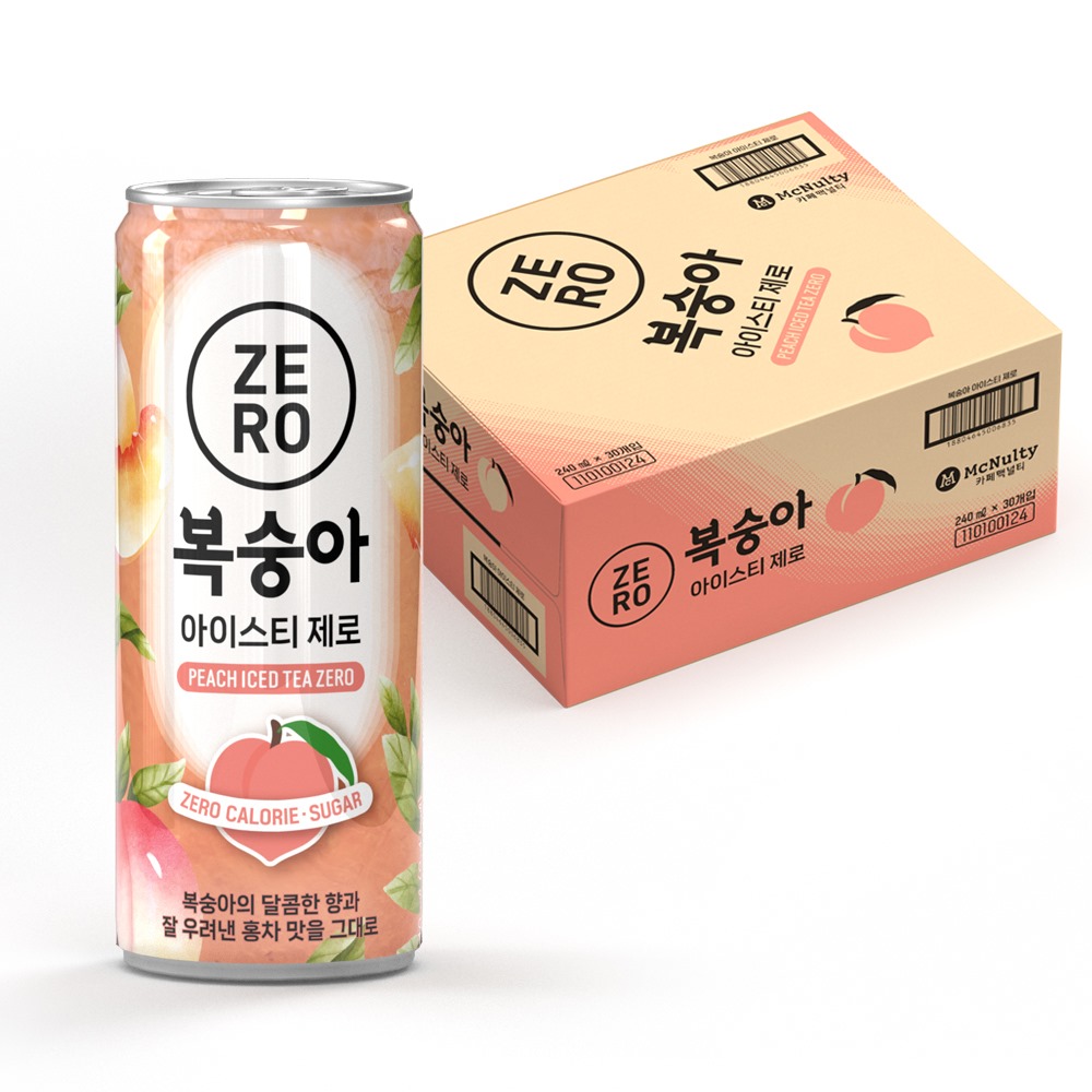 MCNULTY PEACH ICE TEA ZERO 240ML